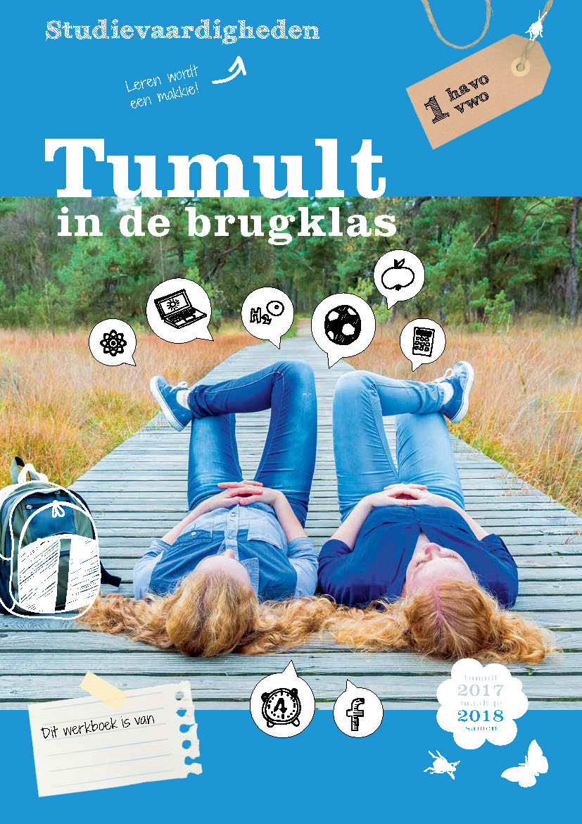 Tumult in de brugklas SV 1hv 1718 omslag